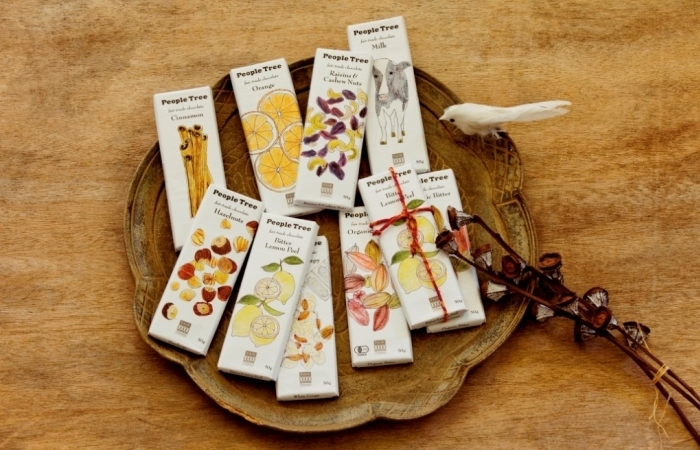Adorable Limited Edition Chocolates from 'People Tree' for Autumn and Winter, Available for Under 500 Yen as Cute Little Gifts! ♥にて紹介している画像