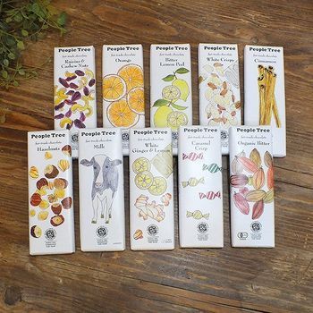 Adorable Limited Edition Chocolates from 'People Tree' for Autumn and Winter, Available for Under 500 Yen as Cute Little Gifts! ♥にて紹介している画像