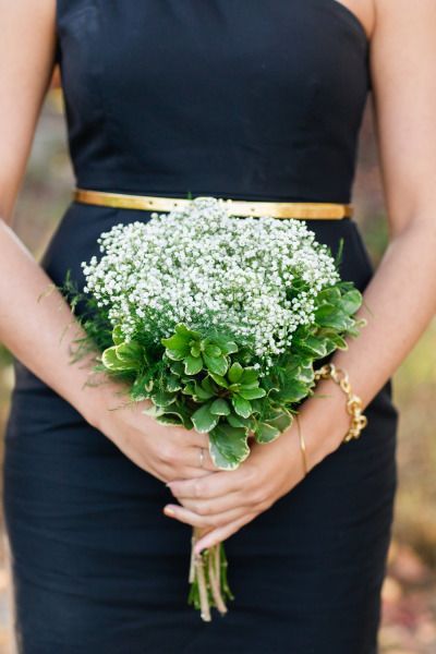 ふわふわ白くてロマンティック♡かすみ草のブーケが可愛い♡にて紹介している画像