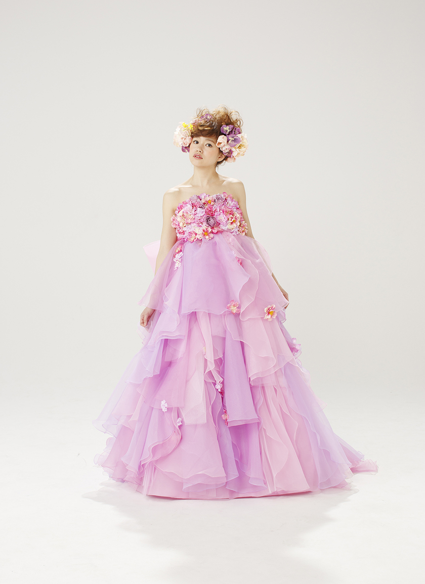 女の子みんなの憧れ＊お花たっぷり可愛すぎるカラードレスブランドまとめ♡にて紹介している画像