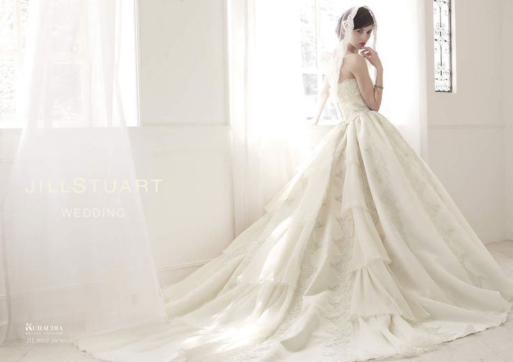 Eternal Dream of Every Girl♡ Girly & Romantic White Dress by Jill Stuart♡にて紹介している画像