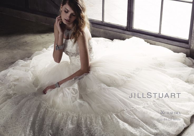 Eternal Dream of Every Girl♡ Girly & Romantic White Dress by Jill Stuart♡にて紹介している画像