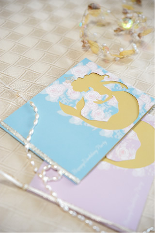 Princess Love: A Collection of Shops Where You Can Buy Cute Princess-Themed Invitations ♩にて紹介している画像