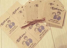 「ありがとう」の気持ちをたっぷり込めて♡感謝の気持ちが伝わる＆きゅんとする可愛さのサンキュータグ作りは、おしゃれ先輩花嫁を参考にしましょう♩