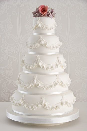 Just Like a Wedding Dress ♩ Do You Know What a Romantic 'Frill Cake' Is?にて紹介している画像