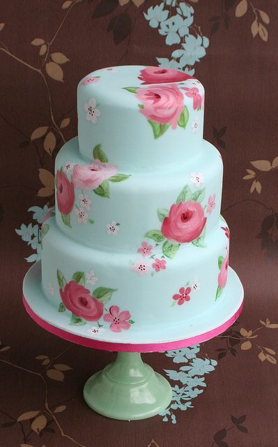 Adorable Wedding Cake Inspired by Cath Kidston♡にて紹介している画像