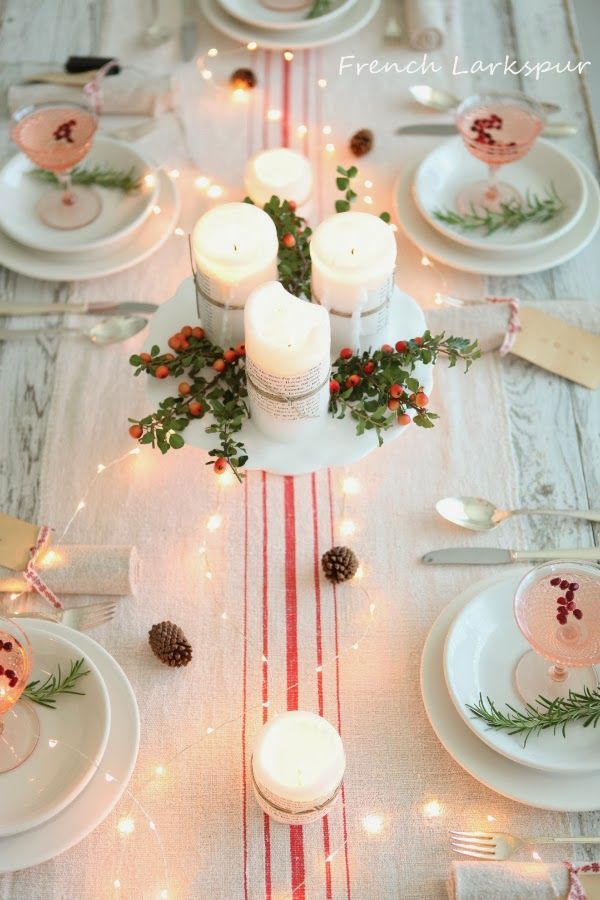 Hospitality: Embracing Seasonal Sensibility ♩ A Special Feature on Adorable Table Coordinations Perfect for Winter ♡にて紹介している画像