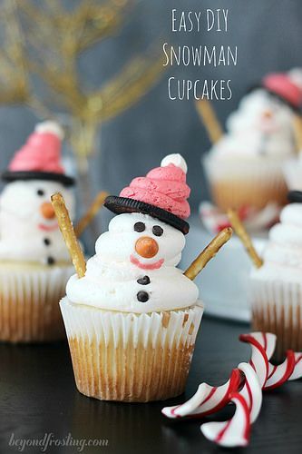 The Perfect Party: Adorable Christmas Designed Cupcake Recipes!♡にて紹介している画像