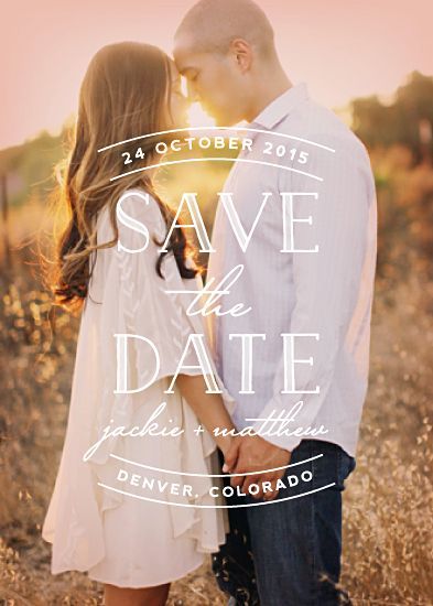 "Save the Date Designs: Early Notification of Your Wedding Day with Charming Invitations"にて紹介している画像