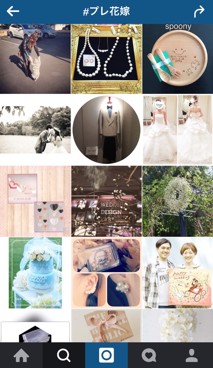 "Become a Popular Bride-to-Be: Essential Tags for Your Wedding Instagram Account"にて紹介している画像