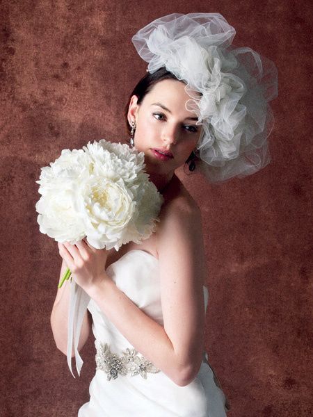 だって私たちは日本人♩暗髪に似合う、清楚可愛い【ショートベールデザイン】５選＊にて紹介している画像