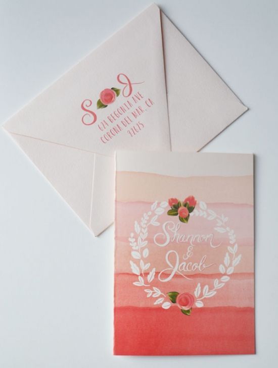 Falling in Love with Gradients: A Collection of Wedding Ideas Inspired by Ombré ♡にて紹介している画像