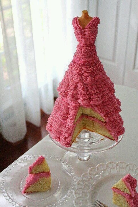 The Ultimate Surprise! A Gorgeous Dress-Inspired Cake♡にて紹介している画像