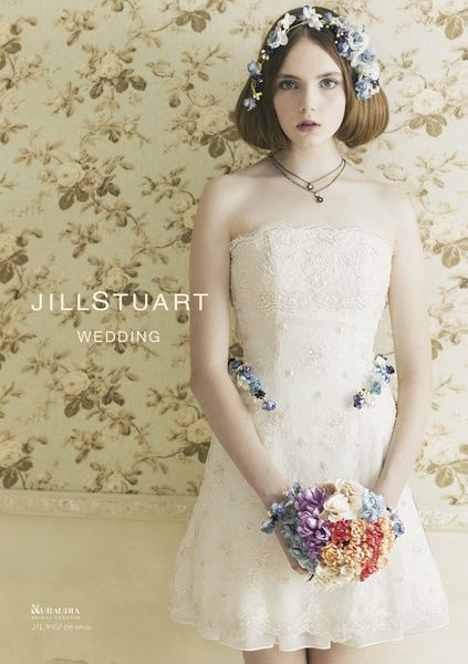 Vintage & Romantic ♡ A Collection of Beloved Girly Dresses from 'Jill Stuart Wedding'＊にて紹介している画像