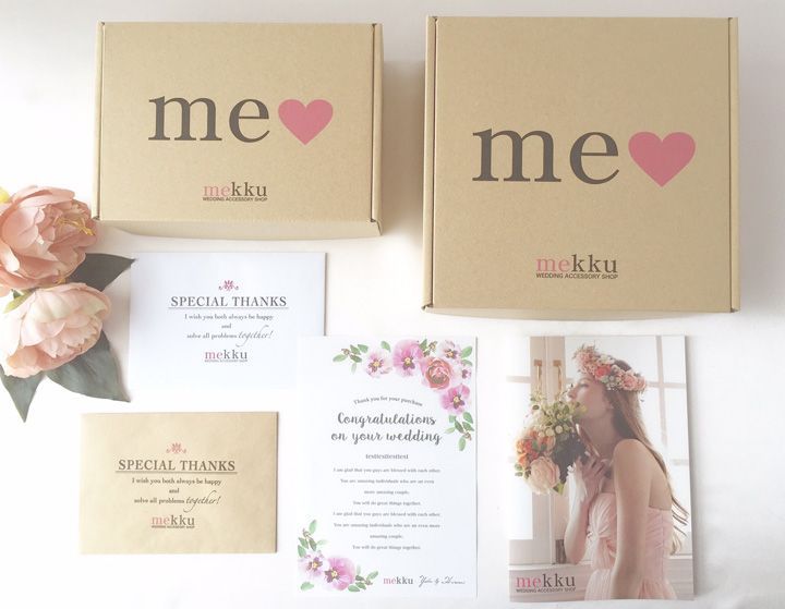 Elevate Your Bridal Look: Adorable Wedding Items from 'mekku' to Express Your Unique Style! ♡にて紹介している画像