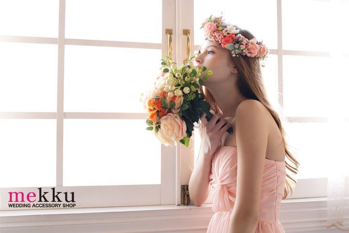 Elevate Your Bridal Look: Adorable Wedding Items from 'mekku' to Express Your Unique Style! ♡にて紹介している画像