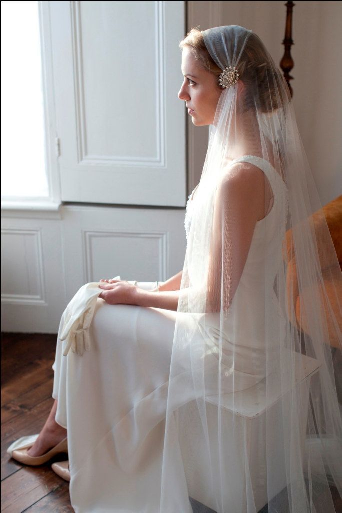 Vintage Romantic ♡ Becoming the Cutest Bride with a "Juliet Cap Veil"＊にて紹介している画像