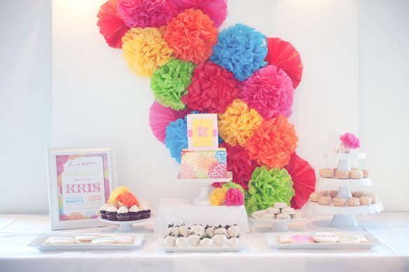 ポップにもエレガントにも使える♩まんまるカラフルが可愛い【ハニカムボール】の飾り方まとめ♡にて紹介している画像