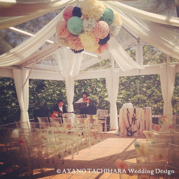 ポップにもエレガントにも使える♩まんまるカラフルが可愛い【ハニカムボール】の飾り方まとめ♡にて紹介している画像