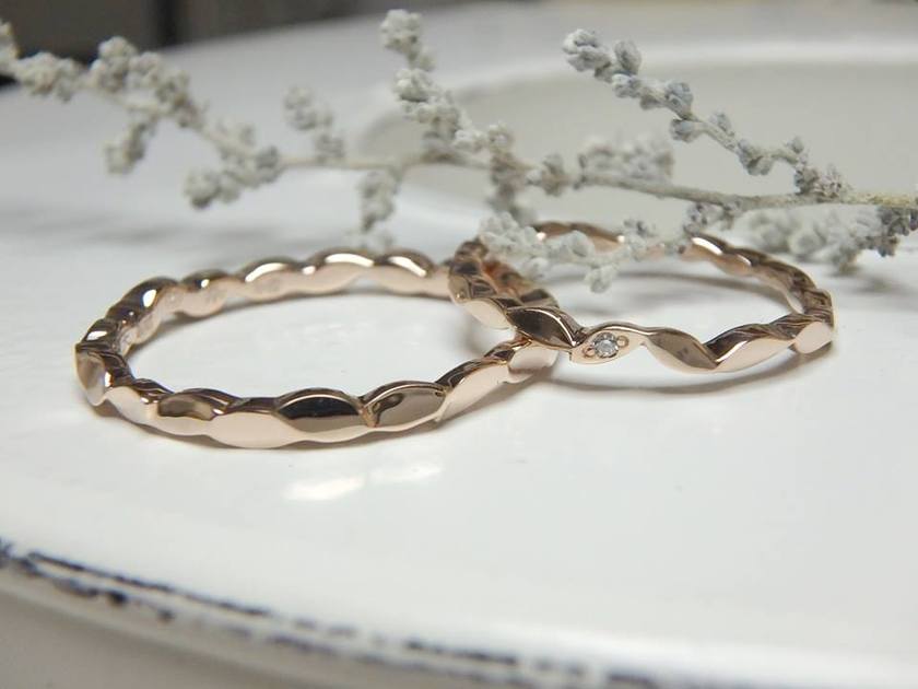 Perfectly Customizable: The Delicate and Adorable Rings of "shirokuma" ♡にて紹介している画像