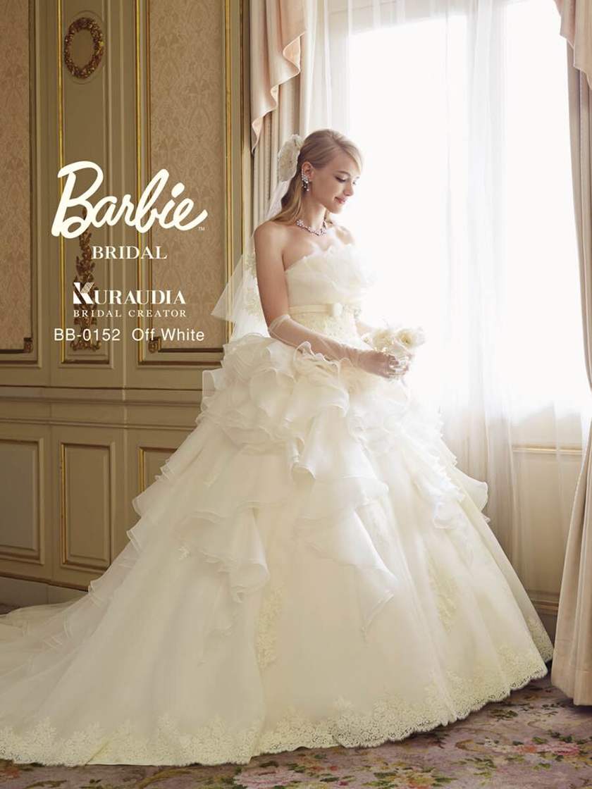 Become a Barbie Dress Up♡Obsessed with the Adorable 'Barbie BRIDAL' Dresses!にて紹介している画像