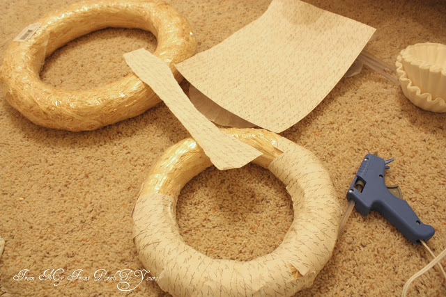【Easy DIY】A Collection of Venue Decoration Items Made with Coffee Filters*にて紹介している画像