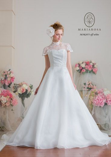 Charming Romantic Sweet Style: A Catalog of Cute Wedding Dresses and Coordination by "Maria Rosa" ♡にて紹介している画像
