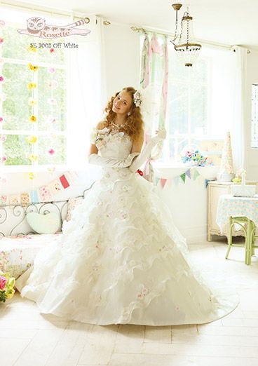 気まぐれキュートな子猫ちゃん＊rosette(ロゼット)のウェディングドレスは極上姫可愛いさ♡にて紹介している画像