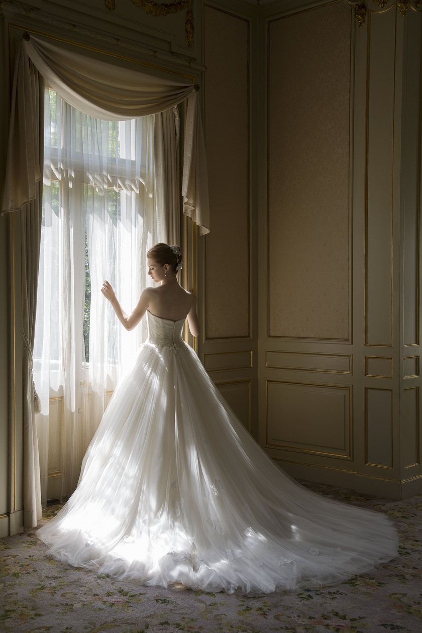 Wedding Dresses That Emphasize the Back: 15 Ultimate "Back-Design Dresses" to Adore♡にて紹介している画像