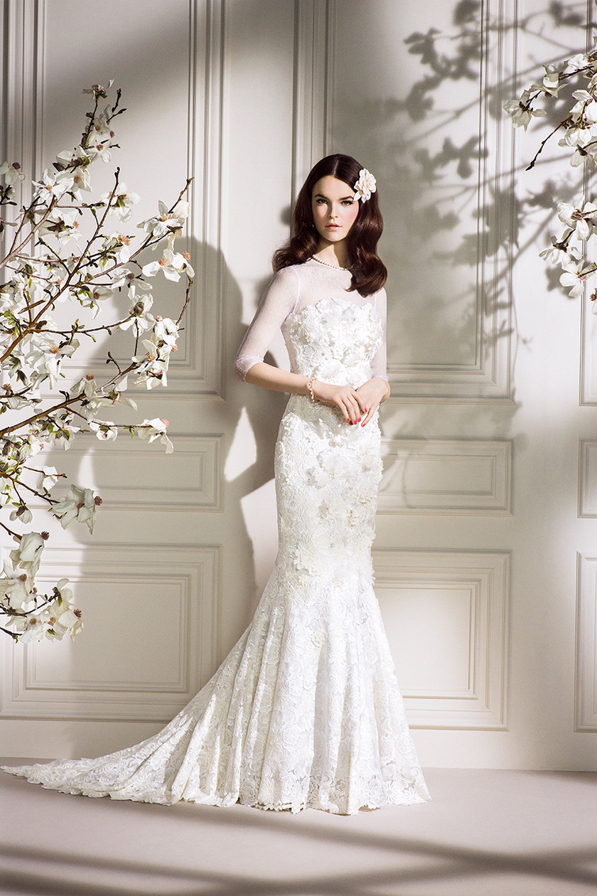 Unique Design Sense: The Gorgeous Wedding Dresses by "Keita Maruyama"!にて紹介している画像