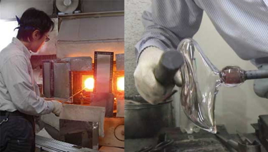 "Since Childhood Dream: Become a Cinderella with Nakamura Glass Workshop's 'Truly Wearable Glass Slippers'*"にて紹介している画像