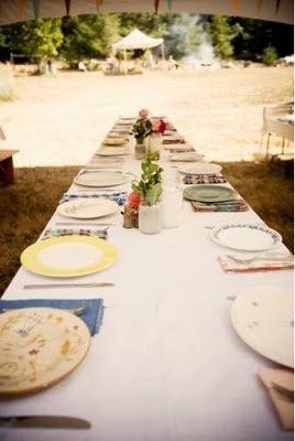 Shine with Style! Creating the Cutest Table Setting with Mismatched Dishes♡にて紹介している画像