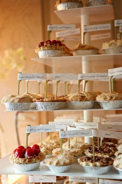 Recommended Cute and Easy Mini Pies for Your DIY Wedding Abroad!にて紹介している画像