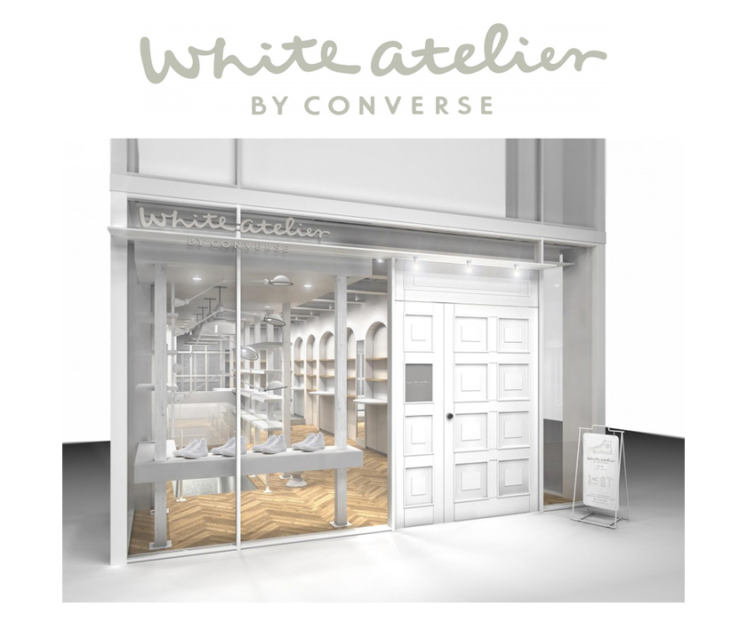 "Create Your Own Unique Shoes at 'White Atelier by Converse' - One of a Kind in the World! ♡"にて紹介している画像