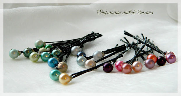 DIY Pearl Hair Pins Inspired by Chanel: Perfect for Wedding Hairstyles and Special Occasions!にて紹介している画像