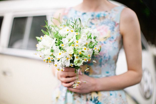 ハーブのいい香りで癒される♡清楚で可愛いカモミールの花束が素敵です♡にて紹介している画像