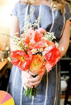 ハーブのいい香りで癒される♡清楚で可愛いカモミールの花束が素敵です♡にて紹介している画像