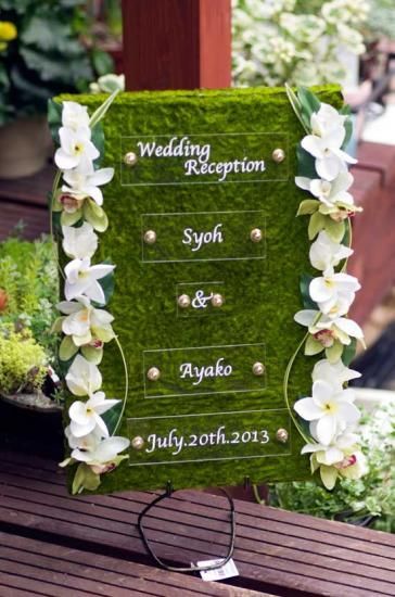 A Collection of Welcome Board Designs: From Classic to Unique Ideas for Greeting Guests ♡にて紹介している画像