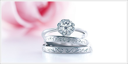 Check Out the Disney Collection from Bridal Ring Boutique "deux et deux," Born from 4℃! ♡にて紹介している画像