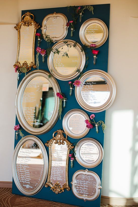 Ideal Inspiration: Wedding Decoration Ideas Using Mirrors from the Versailles Hall of Mirrors ♩にて紹介している画像