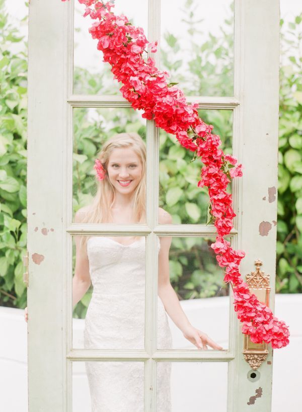 Tropical Flowers: The Adorable Fuchsia Bougainvillea! 🌸にて紹介している画像