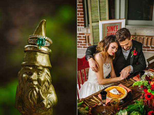 映画『アメリ』をテーマにした可愛くてアンティークなWeddingアイデア♡にて紹介している画像