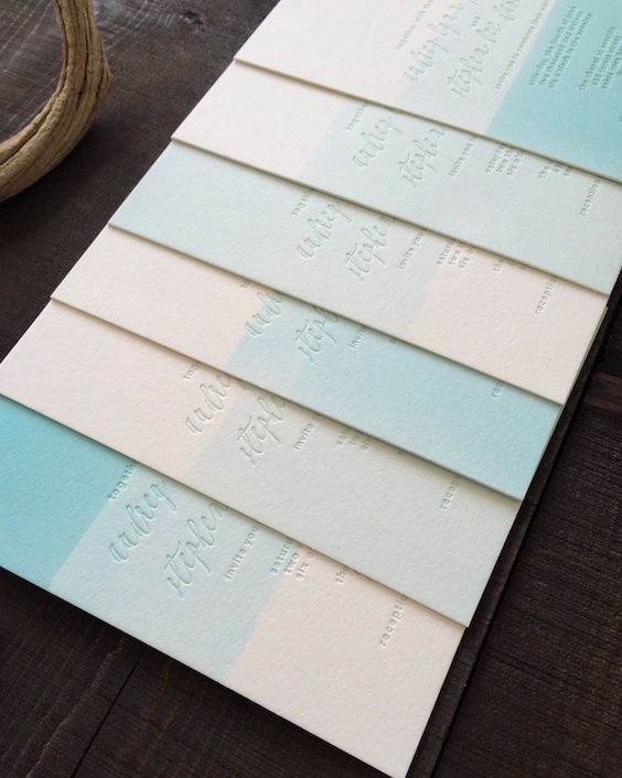 ペーパーアイテムをワンランクおしゃれに仕上げるポイント＊『レタープレス』っていいですよね♡にて紹介している画像