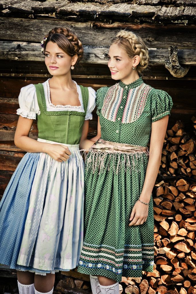 Bridal Beauties Around the World: The Adorable "Dirndl" Traditional Costume in German Weddings ♡にて紹介している画像
