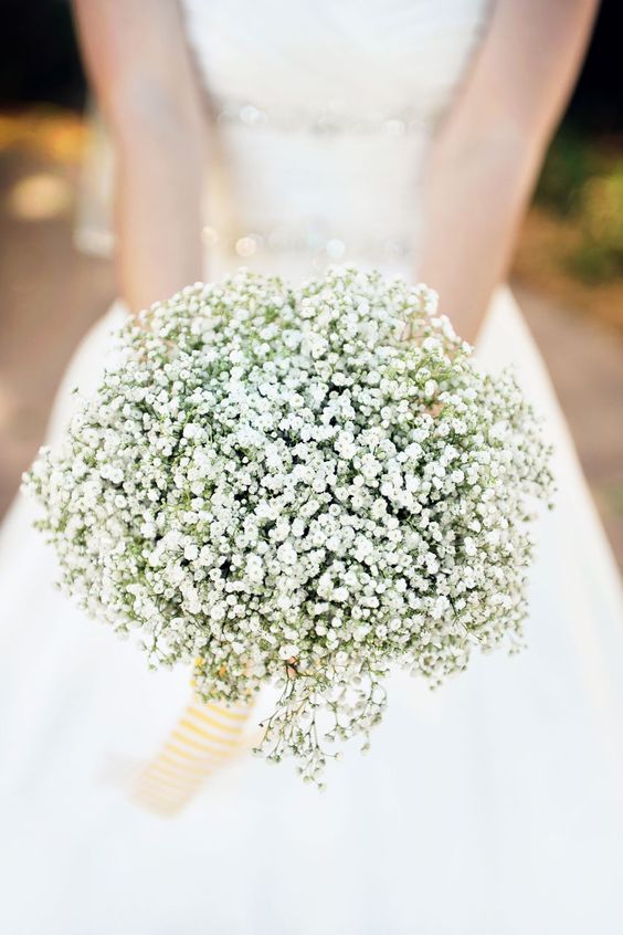 I Absolutely Love Fluffy White! A Collection of Beloved Wedding Ideas Using Baby's Breath ♡にて紹介している画像