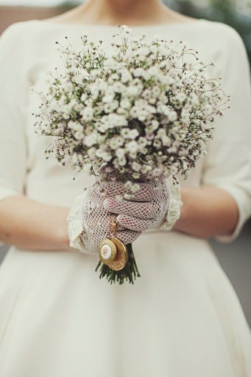 I Absolutely Love Fluffy White! A Collection of Beloved Wedding Ideas Using Baby's Breath ♡にて紹介している画像