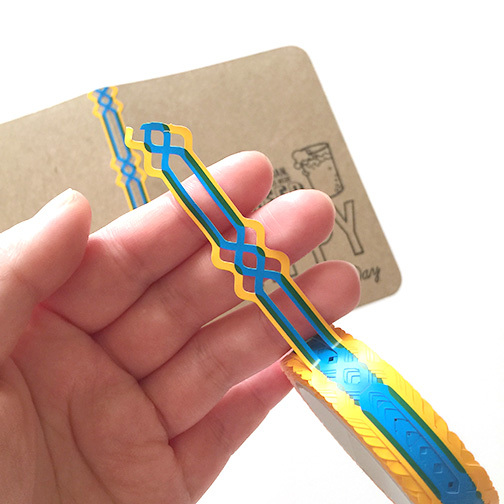 500엔 이하♡ 어디에나 붙일 수 있는 '파비리오' 레이스 테이프로 결혼식 DIY가 너무 잘 돼요!にて紹介している画像