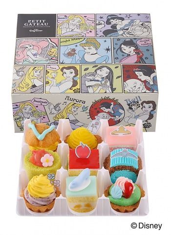 2月15日発売！コージーコーナーの次なるプチケーキはディズニープリンセスコレクションだから急げ♡にて紹介している画像