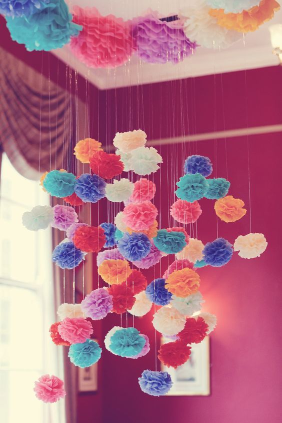 웨딩 venue를 부드럽고 귀엽게 꾸미고 싶어요♡ 소재별 '폼폼' 활용 아이디어 모음＊にて紹介している画像