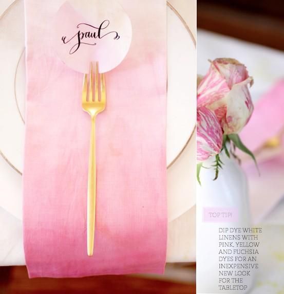 A Collection of Simple and Stylish Place Card Ideas: Just Slip a Card between a Fork ♡にて紹介している画像